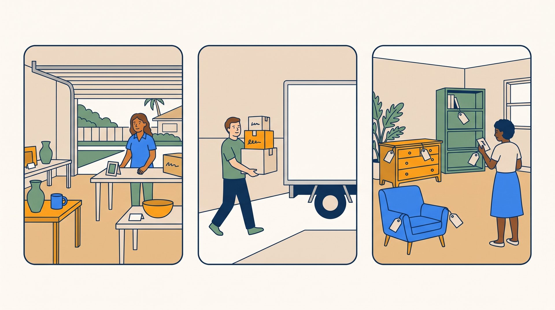 Estate Sale vs. Moving Sale vs. Garage Sale: The Difference