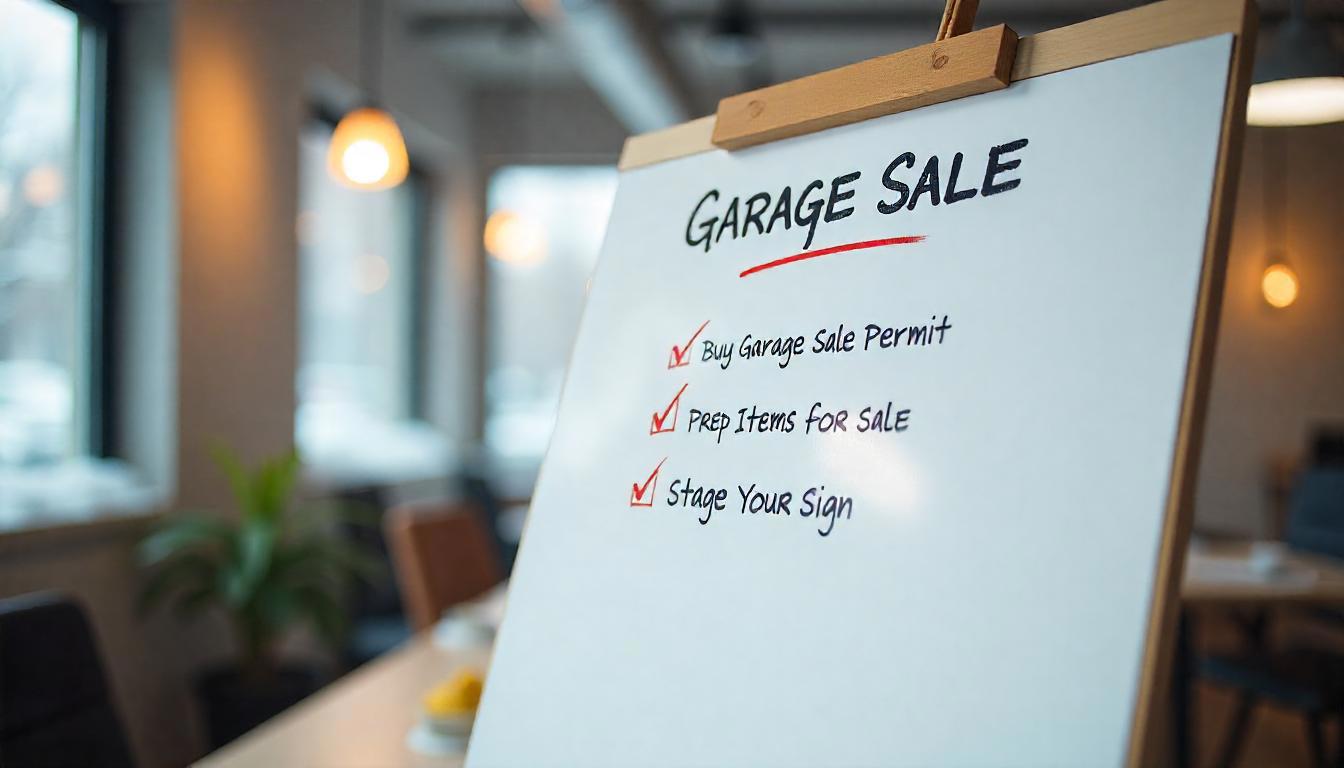 The Ultimate Garage Sale Prep Checklist: From Clutter to Cash