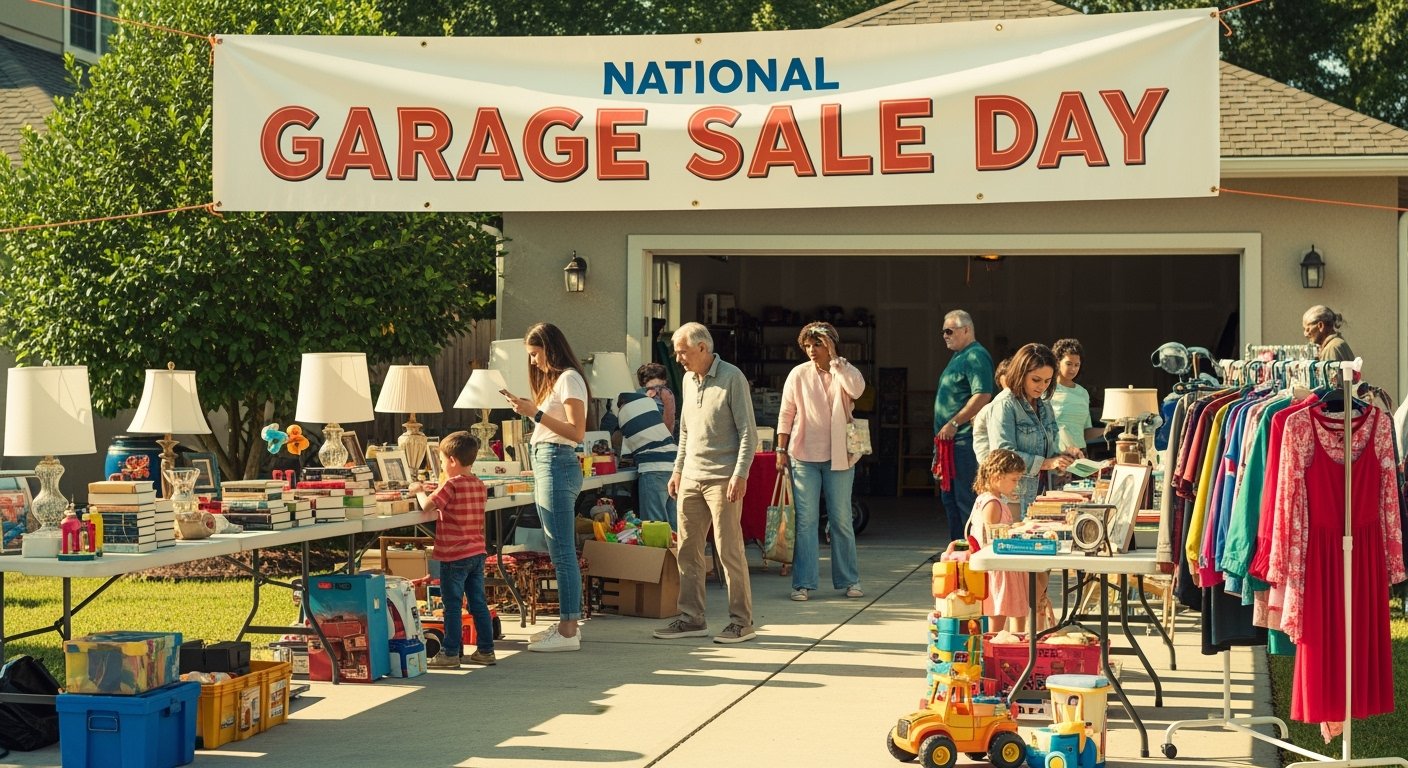 Happy National Garage Sale Day, McAllen!